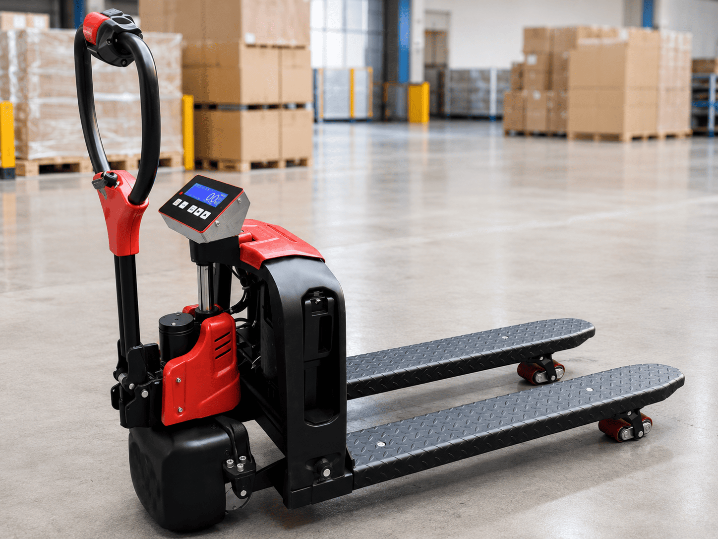 SH-F4 Fully Electric Pallet Truck Scale